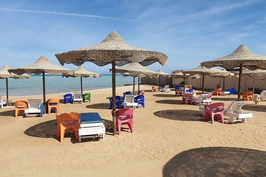 Casablanca Beach Direct Sea View Tow Bedroom Apartment Hurghada Exteriér fotografie