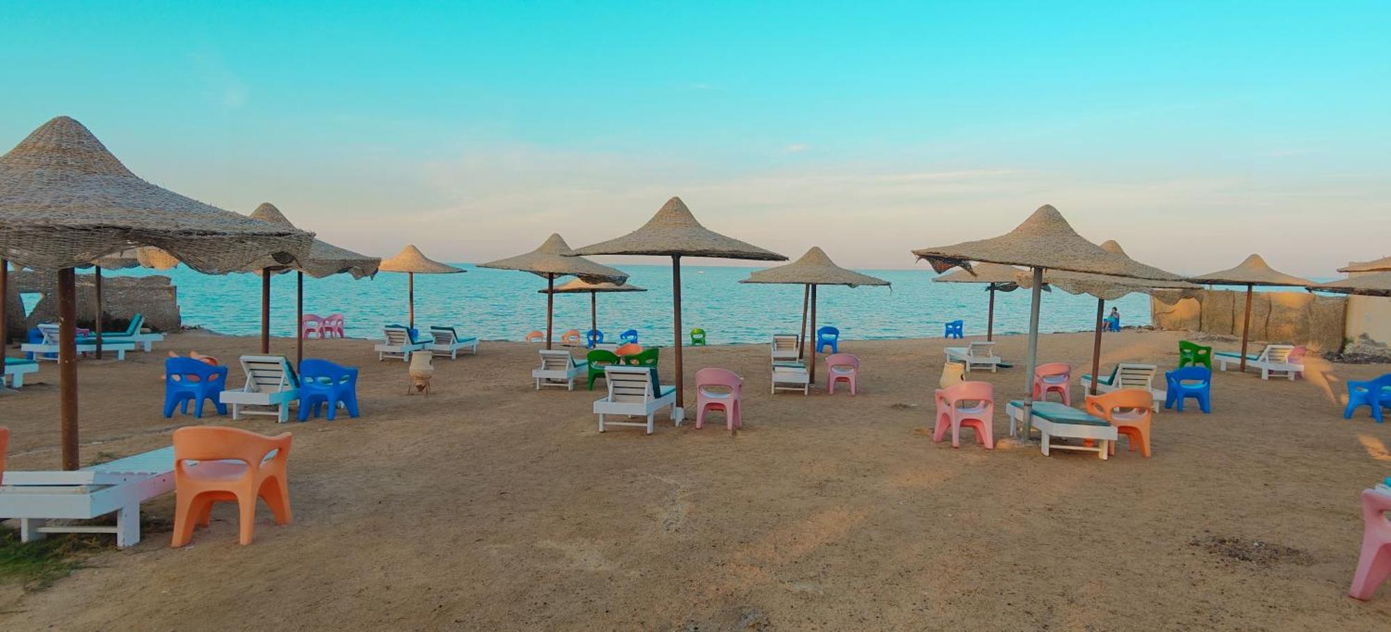 Casablanca Beach Direct Sea View Tow Bedroom Apartment Hurghada Pokoj fotografie