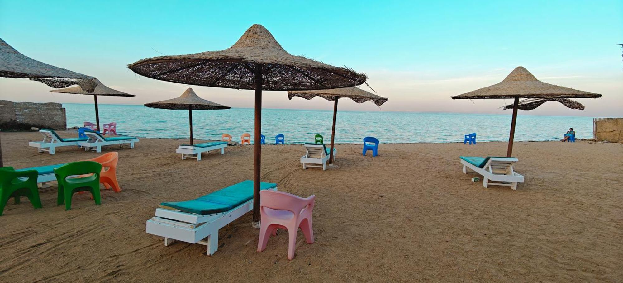 Casablanca Beach Direct Sea View Tow Bedroom Apartment Hurghada Pokoj fotografie